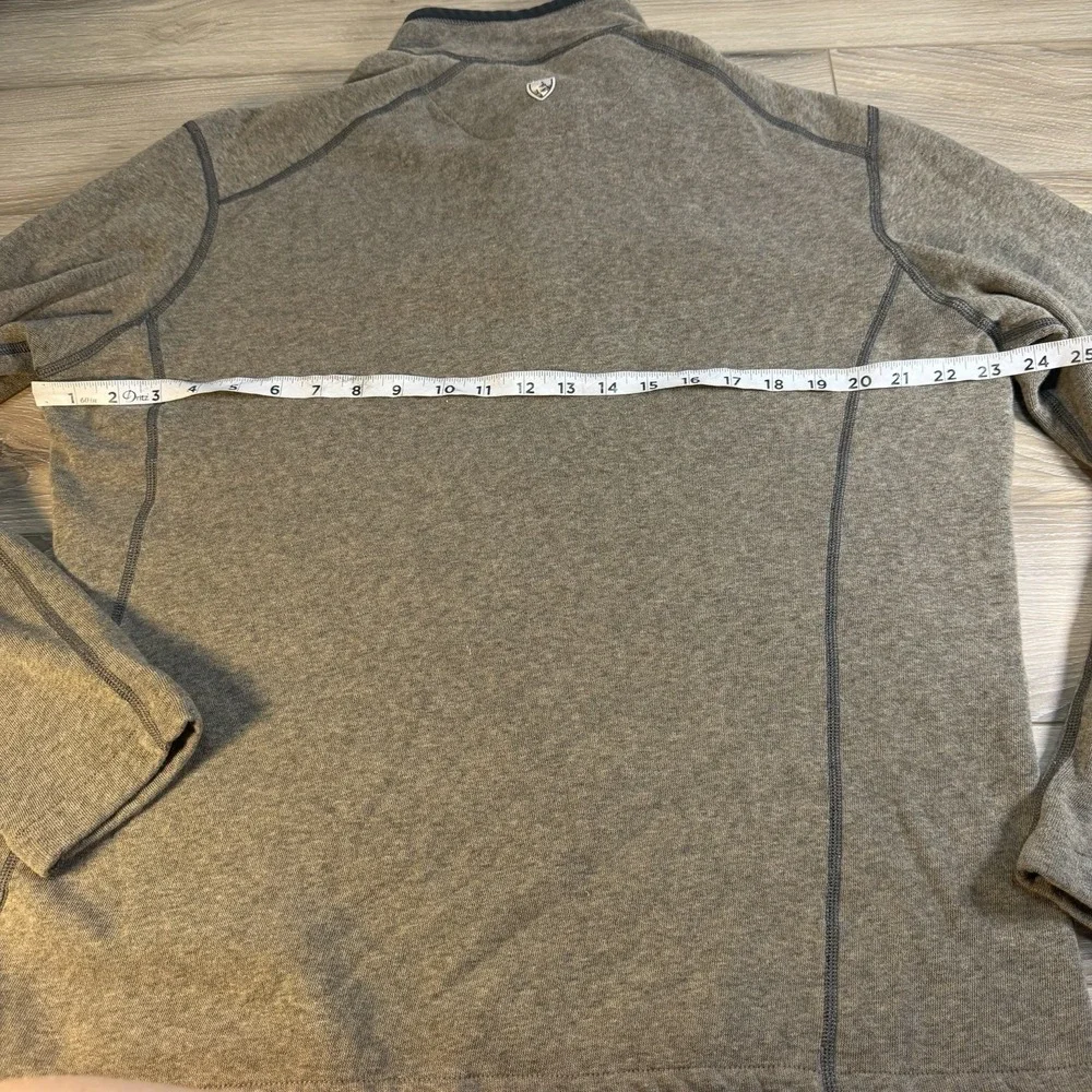 Kuhl Revel Kashmira Mens Brown Fleece 1/4 Zip Pullover Long Sleeve Sweater XL